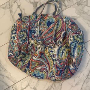Vera Bradley large duffle travel bag